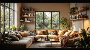 compact comfort in living rooms