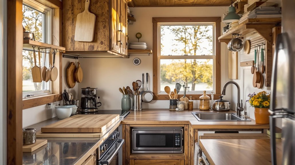 efficient design for micro kitchens
