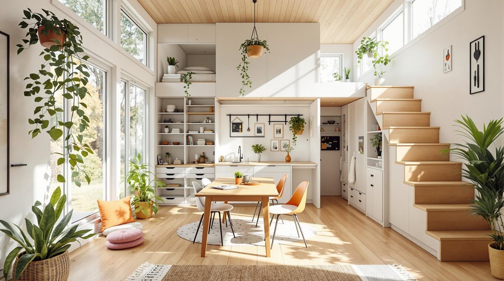 maximize space with multipurpose furniture