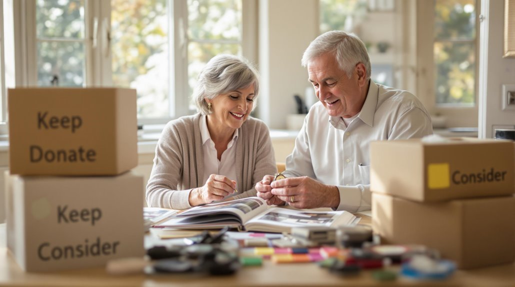 sorting possessions effectively