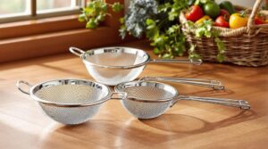 versatile kitchen strainers set