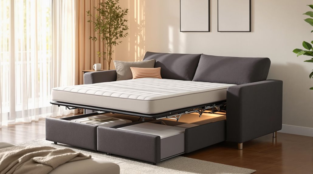versatile space saving sofa beds