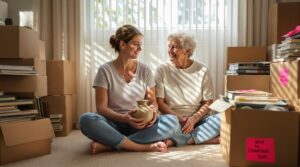 assisting parents with downsizing