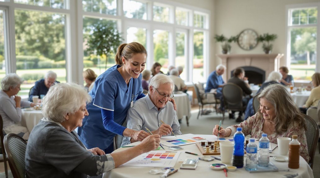 support for participants and caregivers