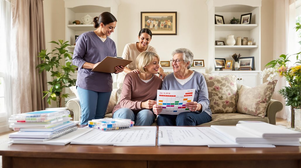 support network caregiver evaluation