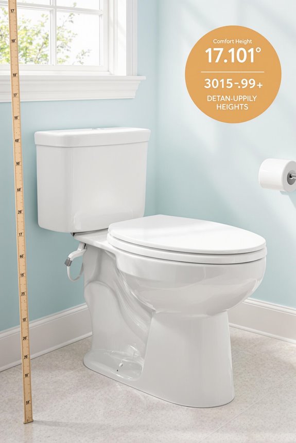 comfort height toilet advantages
