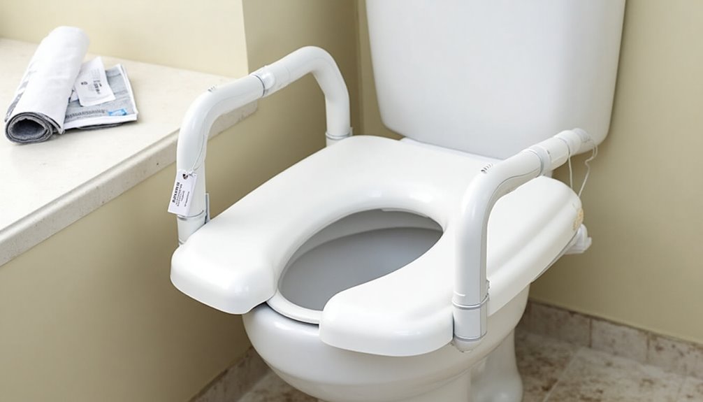 raised toilet seat costs