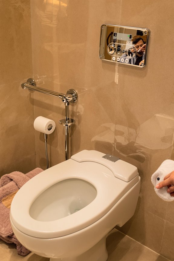 warm water bidet seats