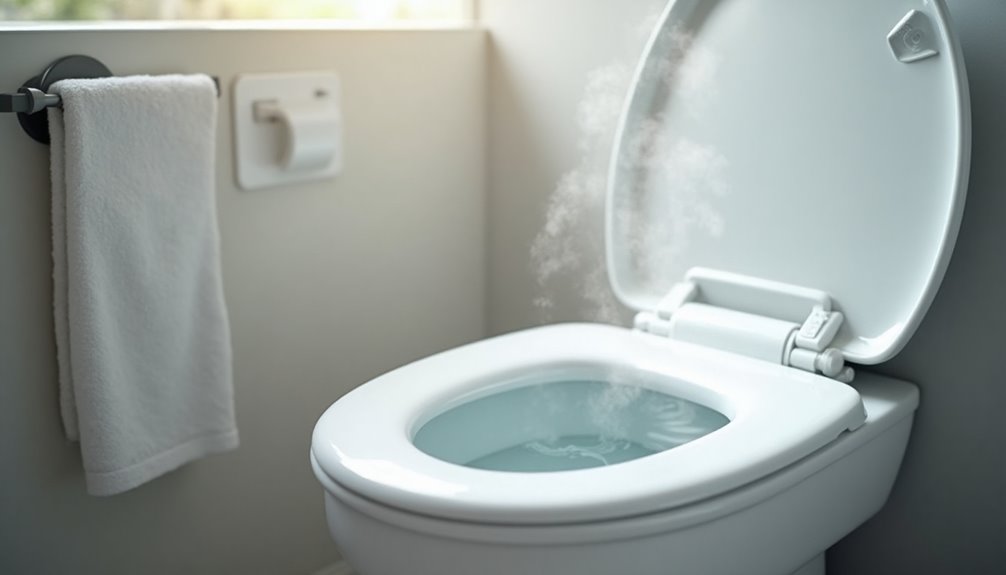 warm water bidet seats